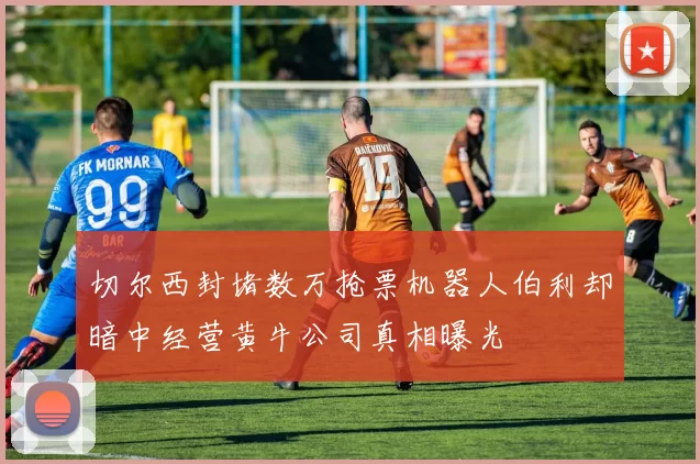切尔西封堵数万抢票机器人伯利却暗中经营黄牛公司真相曝光