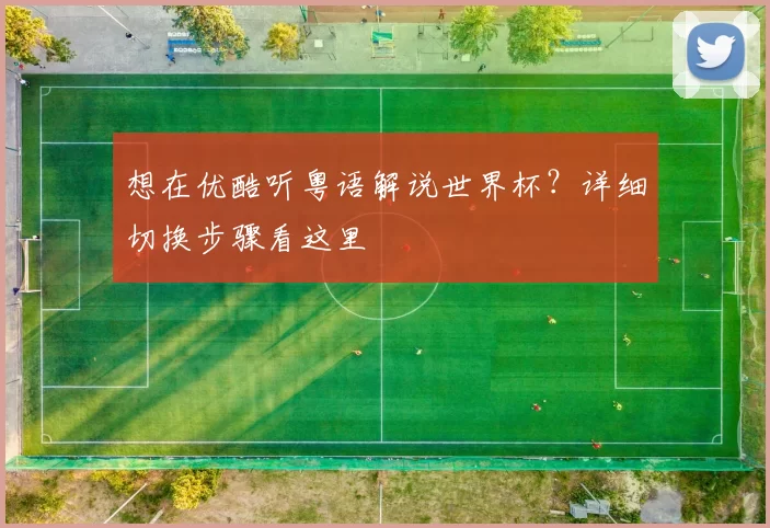想在优酷听粤语解说世界杯？详细切换步骤看这里